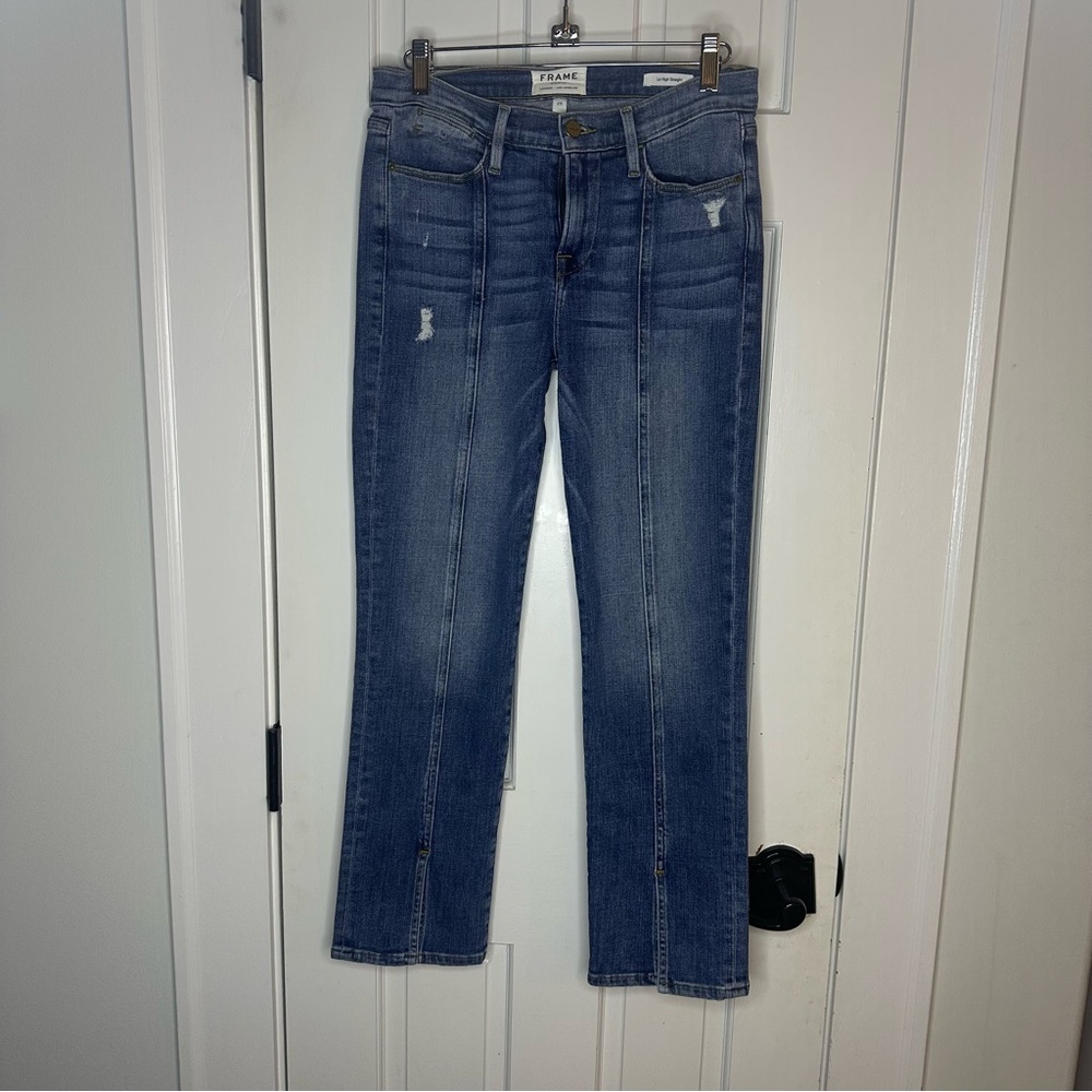 Frame Women's Size 25 LeHigh Straight Denim Jeans